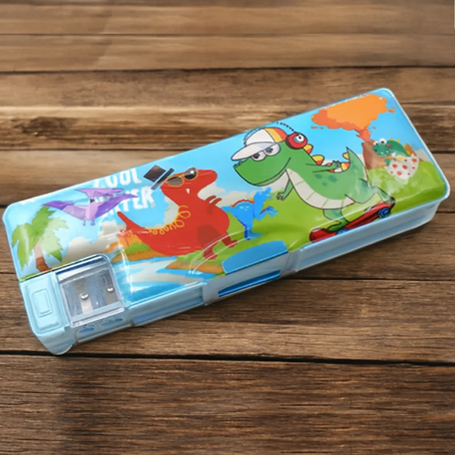 Premium Kids Pencil Case – Dual Compartment Stationery Box | Deskrova - Buy Online at Alikart