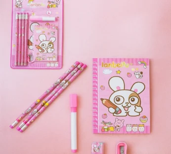 Kids’ Stationery Kit – 8 Pc School Supply Set | ScribbleJoy