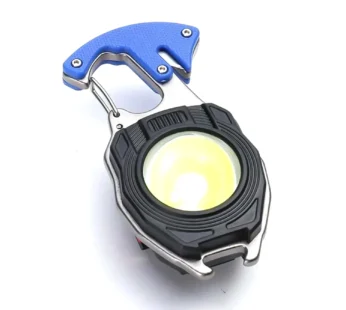 Rechargeable LED Keychain Flashlight – 6 Modes, Super Bright | Indo Glow