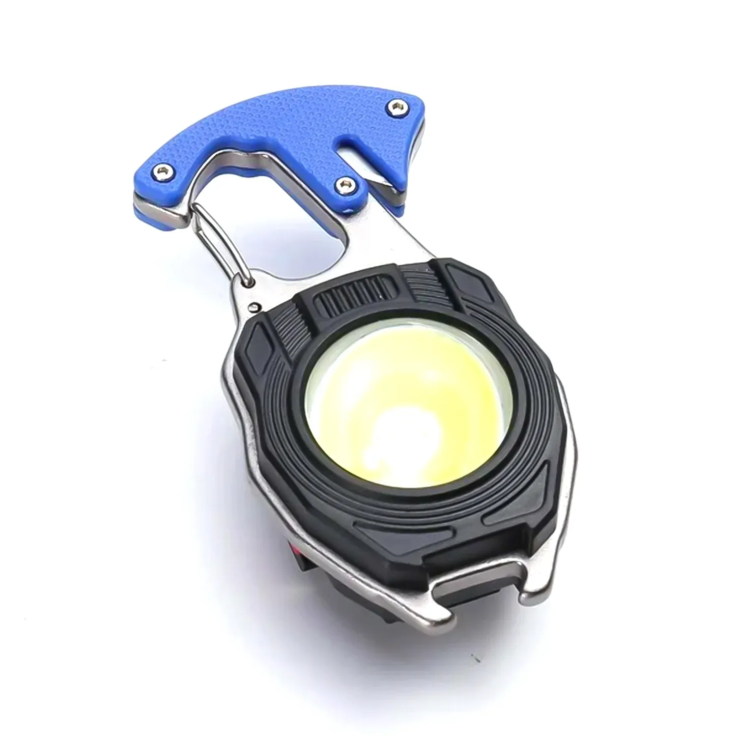 Premium Rechargeable LED Keychain Flashlight – 6 Modes, Super Bright | Indo Glow - Buy Online at Alikart