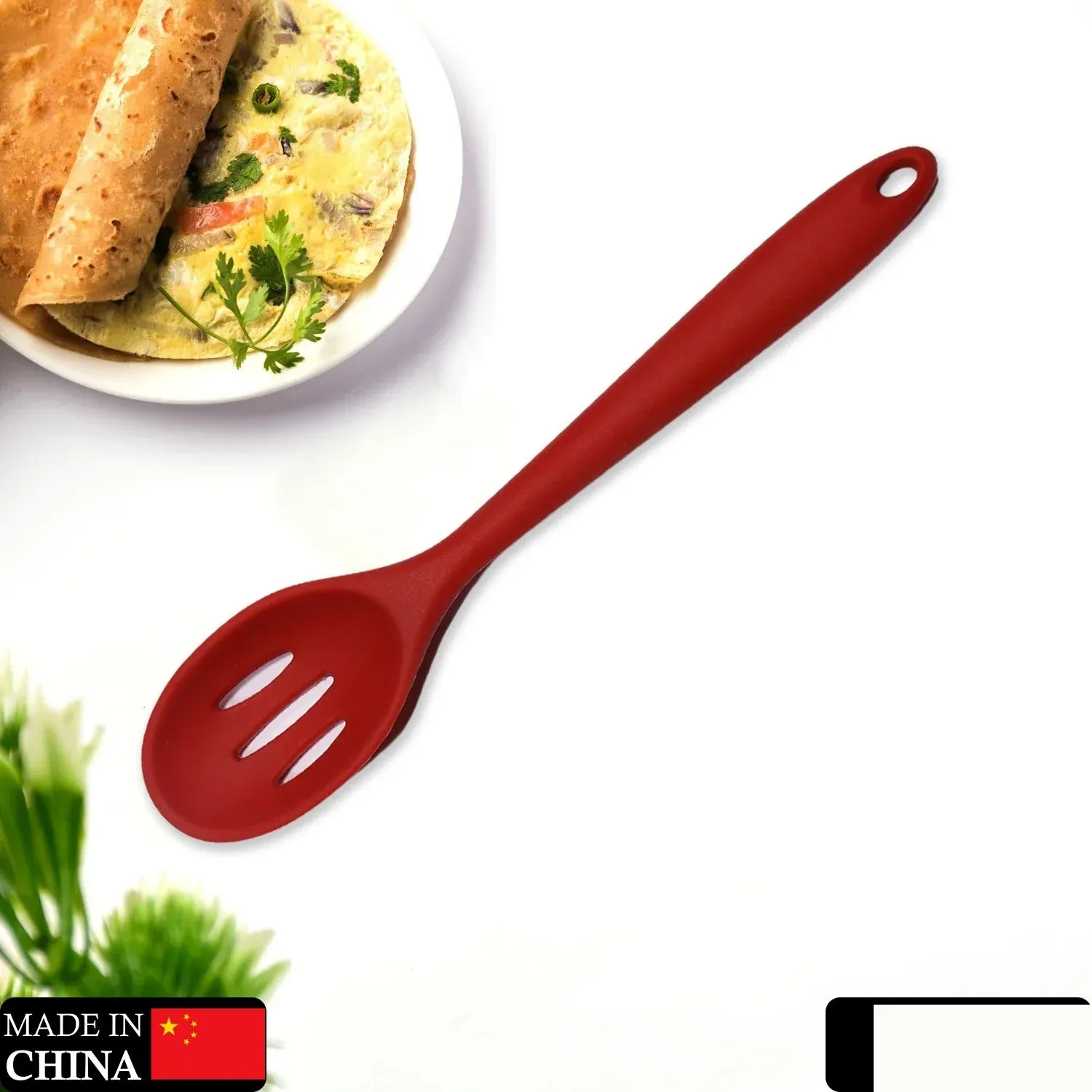 Silicone Kitchen Turner – Non-Stick & Heat-Resistant | Quickslice - Detailed Feature View 1