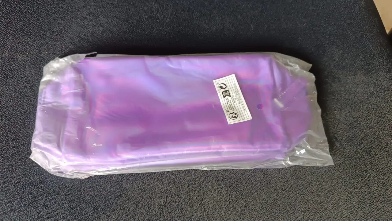 Holographic Waterproof Travel Cosmetic Pouch – Stylish & Durable - Detailed Feature View 6