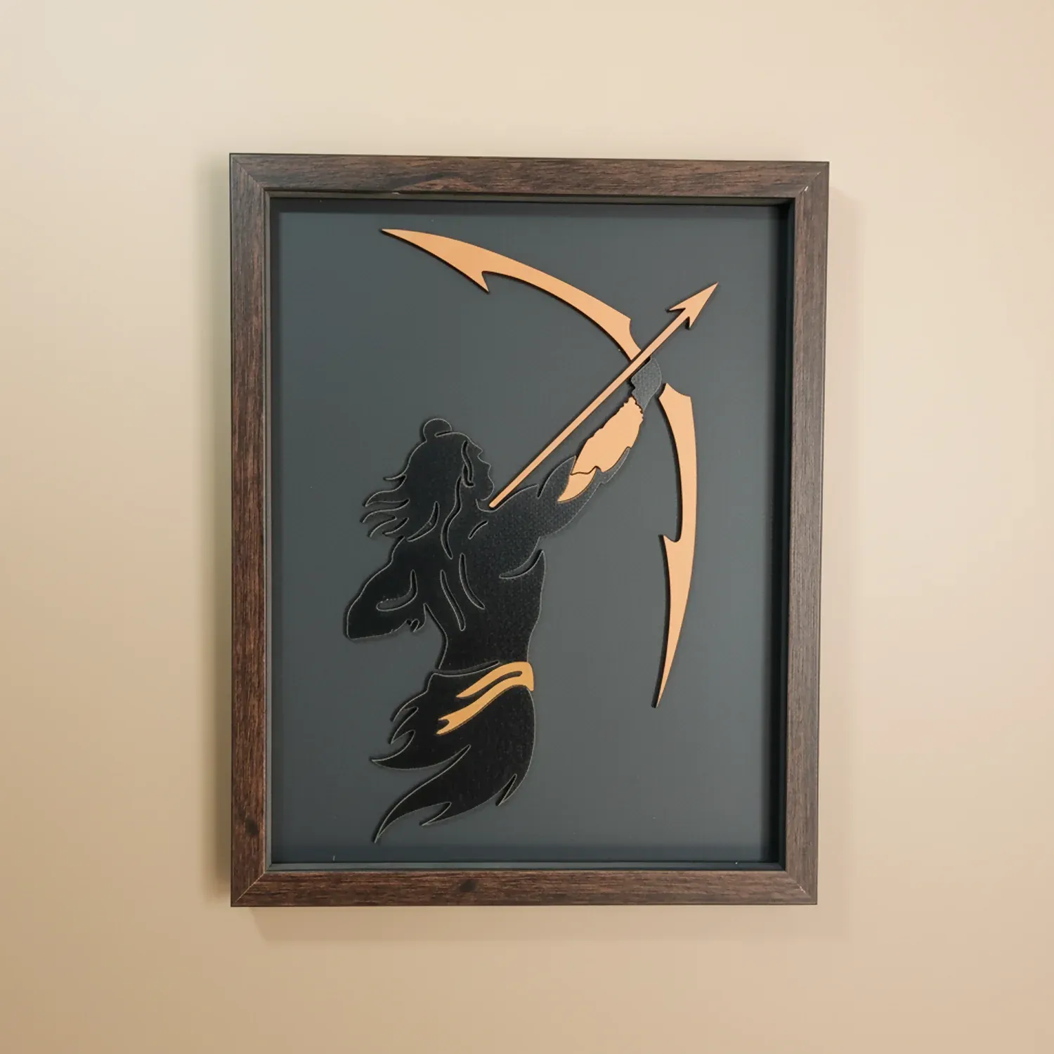 Premium Lord Ram Wall Art Frame – Modern Minimalist Devotional Decor - Buy Online at Alikart