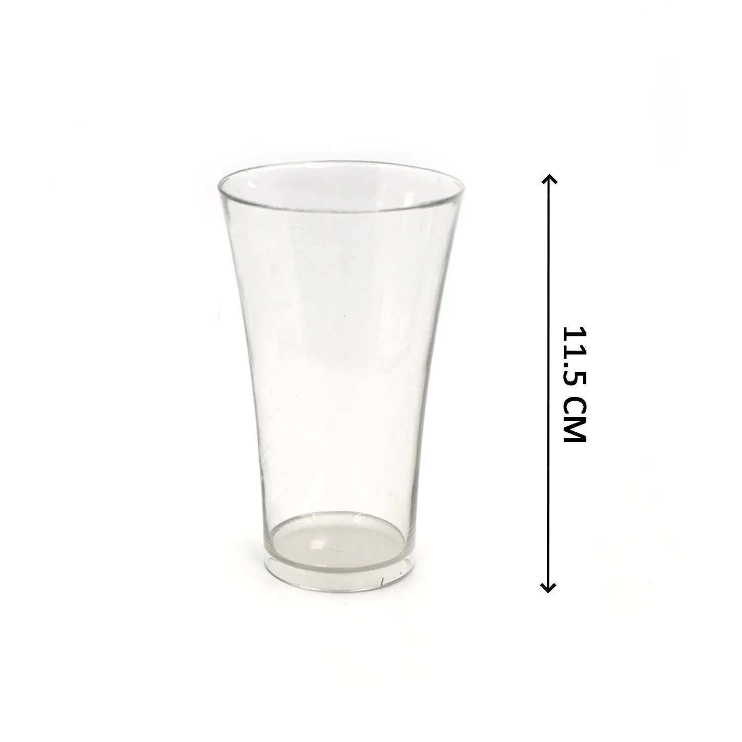 Transparent Plastic Drinking Glasses – Durable Set of 6 | Serve Stellar - Detailed Feature View 6