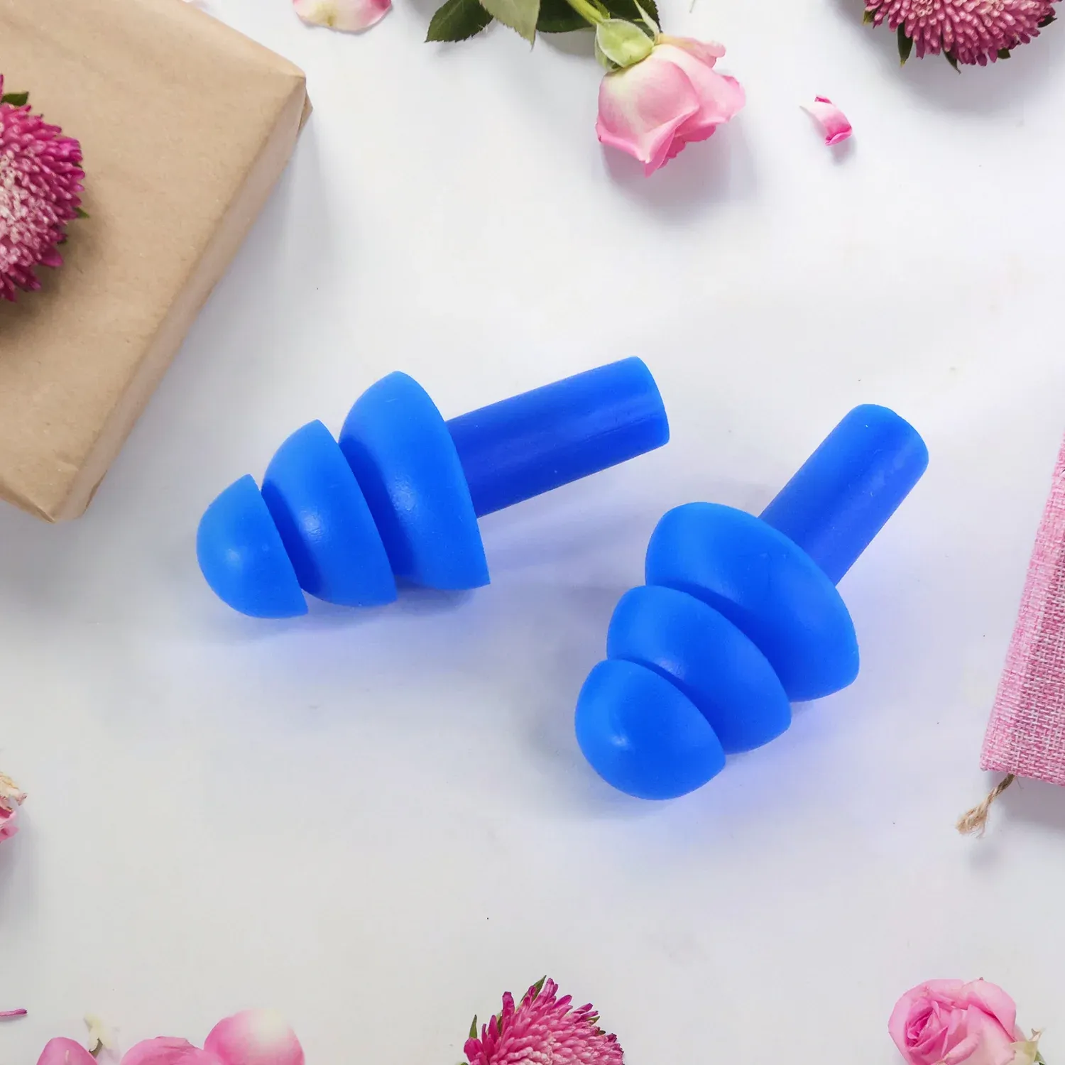 Swimming Ear Plugs – Reusable Waterproof Silicone Comfort - Detailed Feature View 3
