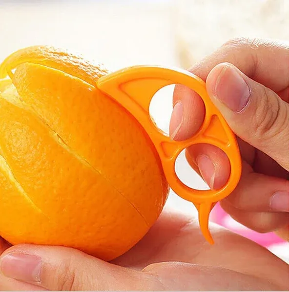Snail Orange Peeler – Easy Ring Design for Mess-Free Citrus | Quickslice - Detailed Feature View 2