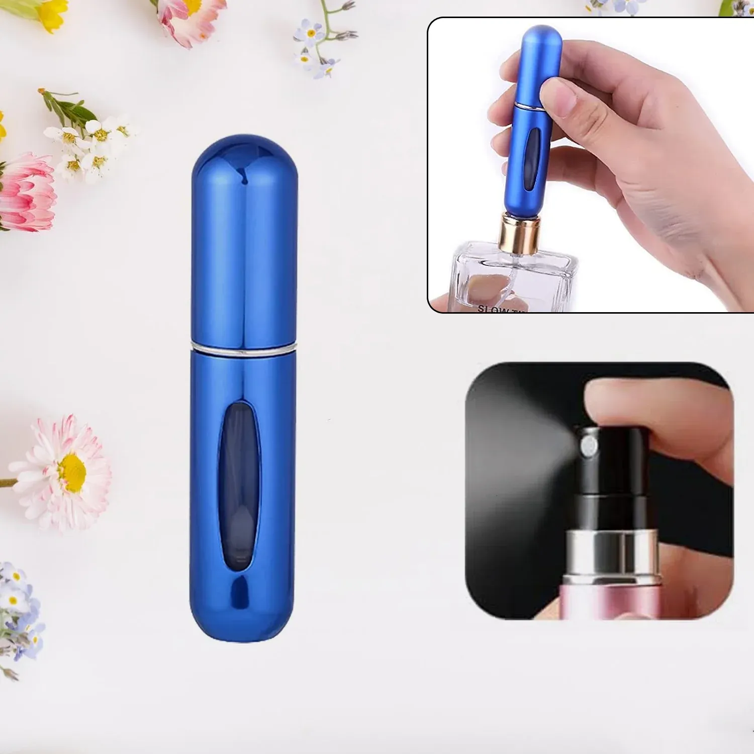 Premium Refillable Perfume Bottle – 5ml Travel Spray | Own Hydrate - Buy Online at Alikart