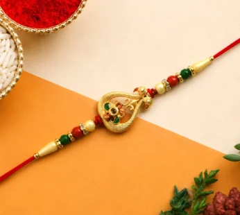 Designer Rakhi for Brother – Elegant Handcrafted Protection