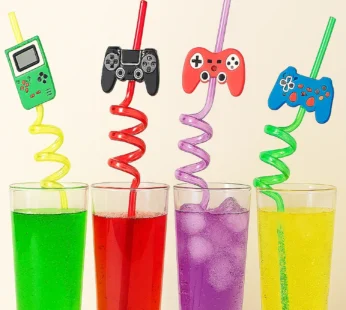 Reusable Truck Drinking Straws – Fun Kids’ Party Set | ChillPour