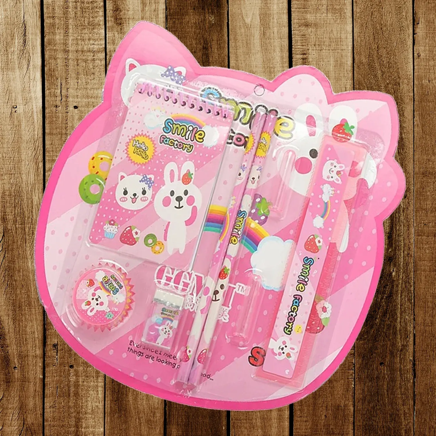 Kids Stationery Set – 8-in-1 School & Office Pack | VoltDesk - Detailed Feature View 2