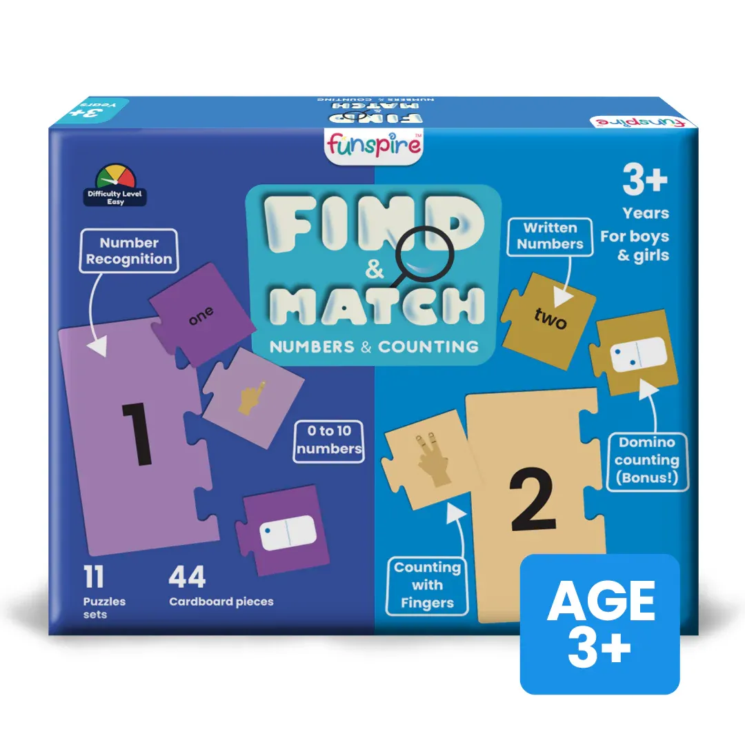 Premium Numbers & Counting Puzzle – Develops Math & Spatial Skills for Kids - Buy Online at Alikart
