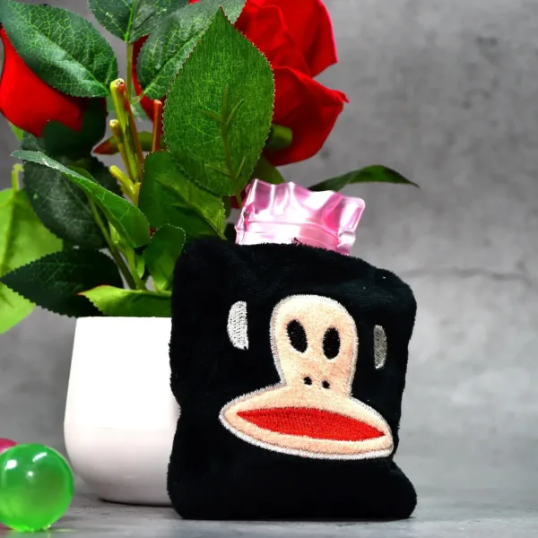 Mini Hot Water Bag – Emoji Cover for Pain Relief | Velvet Wellness