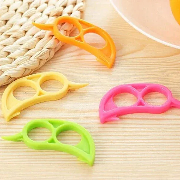 Snail Orange Peeler – Easy Ring Design for Mess-Free Citrus | Quickslice - Detailed Feature View 8