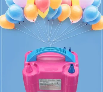 Electric Balloon Pump – Dual Nozzle Inflator | Play & Move