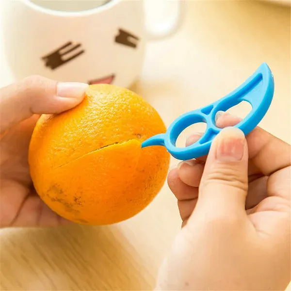 Snail Orange Peeler – Easy Ring Design for Mess-Free Citrus | Quickslice - Detailed Feature View 3