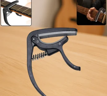 Guitar Capo with Pick Holder & Soft Pad – For All Guitars | Wagtail