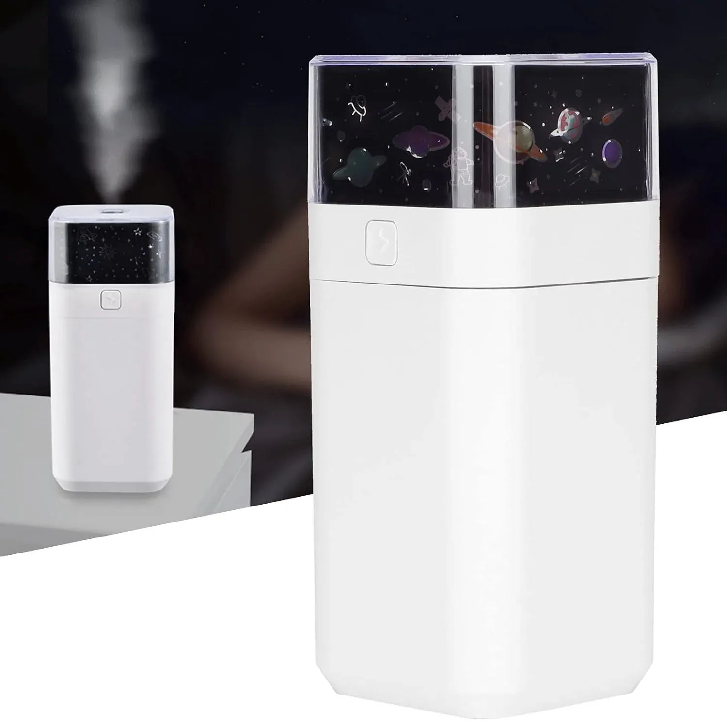 Star Night Light Projector – Humidifier for Kids Room | TinyTrendy - Detailed Feature View 2
