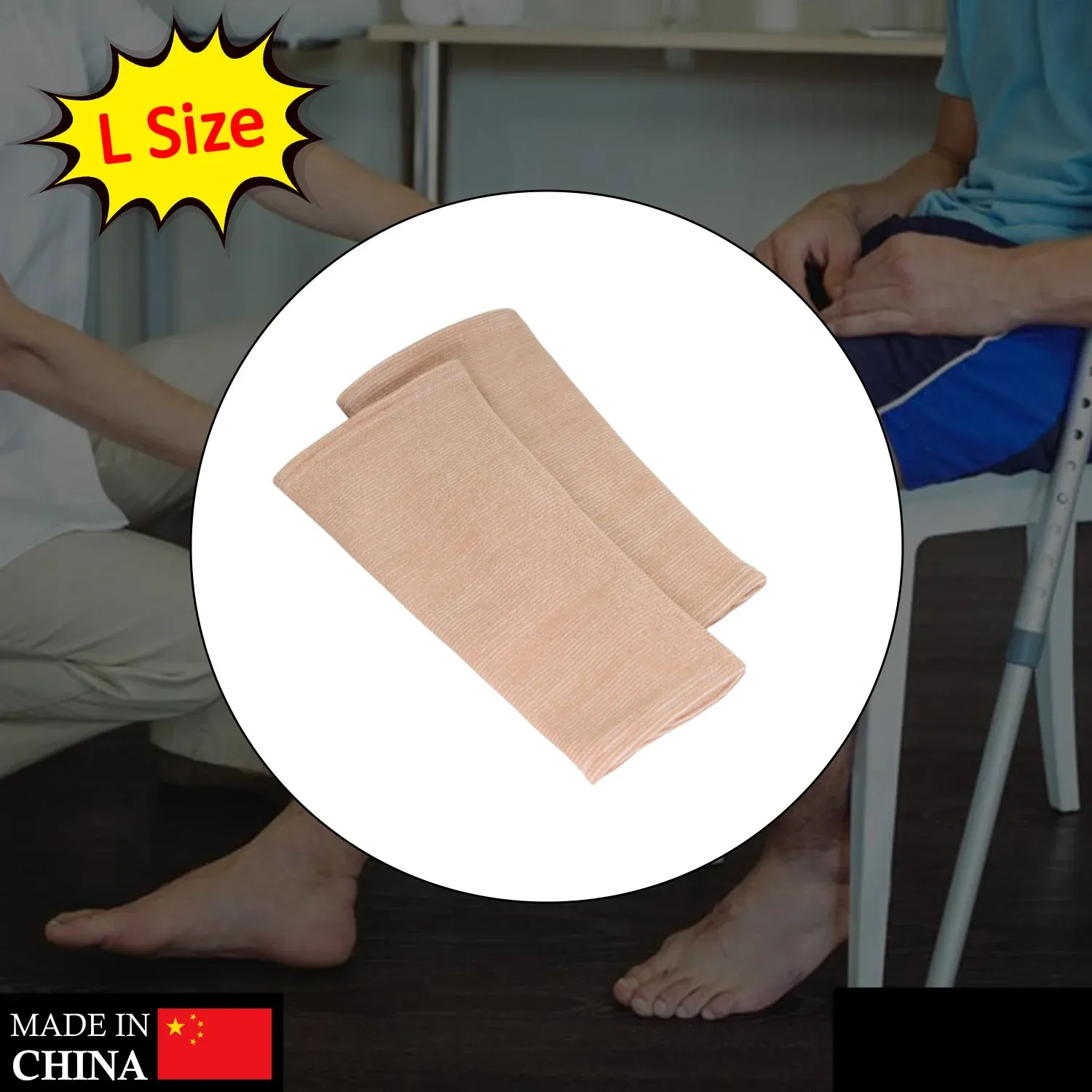 Knee Cap for Support – Large Size for Joint Relief | Velvet Wellness - Detailed Feature View 1