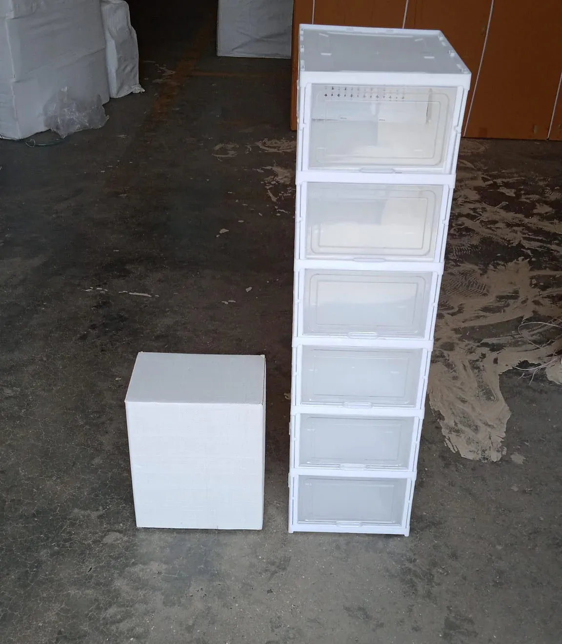 Stackable Storage Cart – 6-Layer Foldable Organizer | Organivo - Detailed Feature View 6