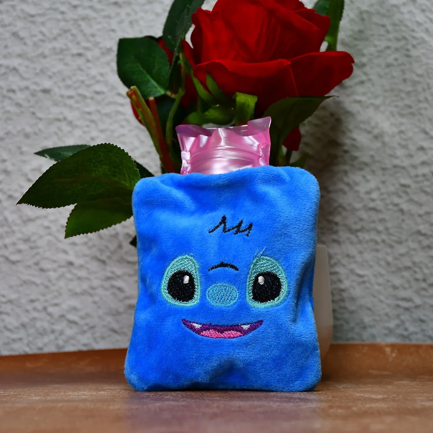 Small Hot Water Bag – Pain Relief & Warming with Cover | FitFuzion - Detailed Feature View 5