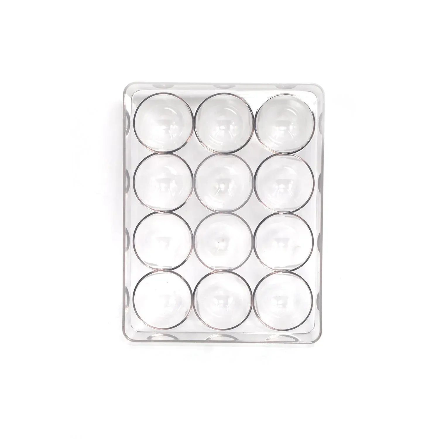 Egg Storage Box – 12-Cavity Refrigerator Organiser | Organivo - Detailed Feature View 4