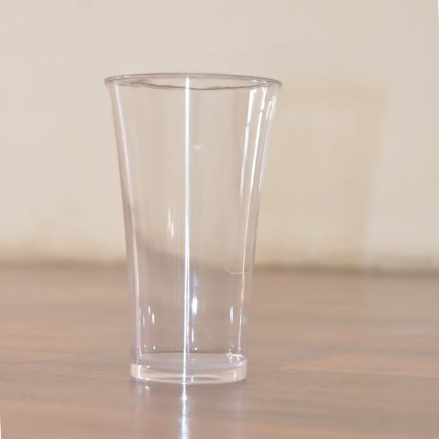 Transparent Plastic Drinking Glasses – Durable Set of 6 | Serve Stellar - Detailed Feature View 7