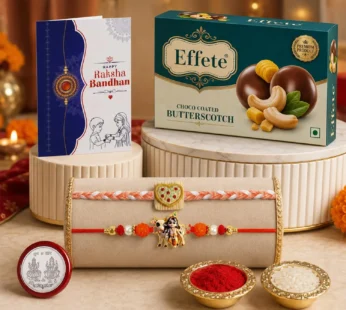 Rakhi with Chocolate for Brother (Set of 6) – Krishna Food Design Raksha Gift Combo