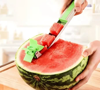 Watermelon Cutter – Stainless Steel Windmill Slicer for Cubes | Quickslice