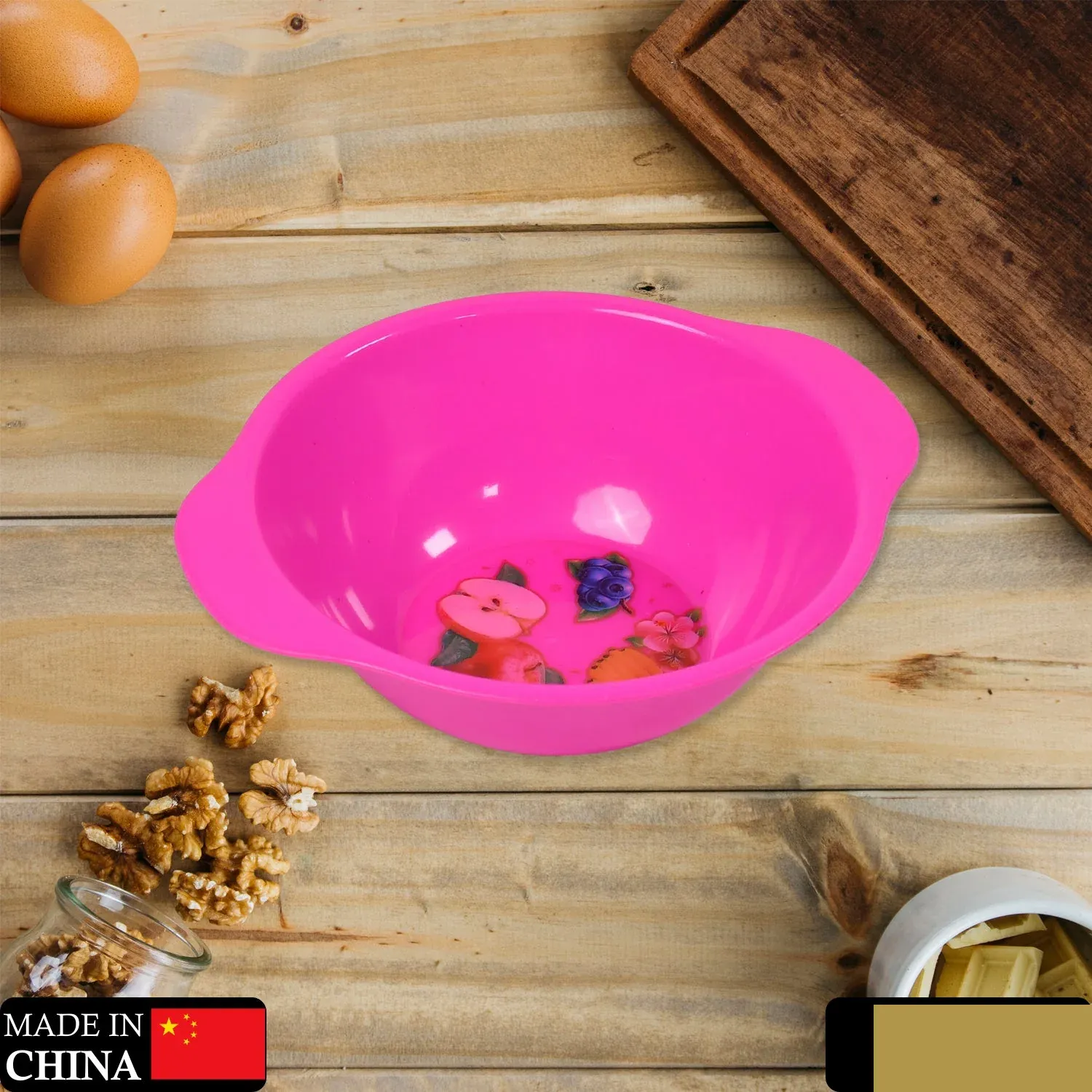 Snack Bowls – Durable 10-inch BPA-Free Plastic for Kitchen | Jiaqi - Detailed Feature View 1