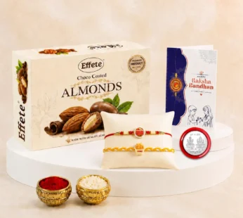 Rakhi with Chocolate for Brother (Set of 6) – Veera Food Design Raksha Gift Combo