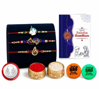 Unicorn Multicolor Rakhi with Decorative Magnets – Gift Combo for Bhai (Pack of 8) For Raksha Bandhan