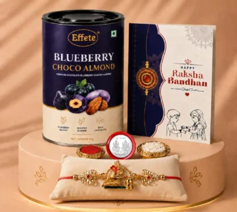 Ganu Ji Shivling Rakhi with Chocolate for Brother – Raksha Bandhan Gift Combo (Set of