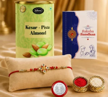 Square Multicolor Rakhi – Chocolate Gift Set for Brother Combo | Raksha Bandhan | Set