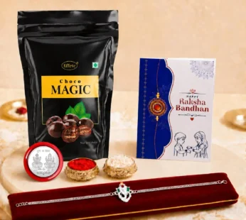 Rakhi with Chocolate for Brother – Ganu Ji Raksha Bandhan Gift Combo (Pack of 5)