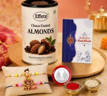 Bal Hanuman, Krishna Radha Multicolor Rakhi – Raksha Bandhan Festive Gift Combo for