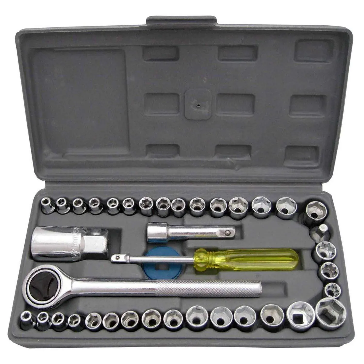 Premium Socket Toolkit – 40-Piece Home & Auto Repair Set | Wagtail - Buy Online at Alikart