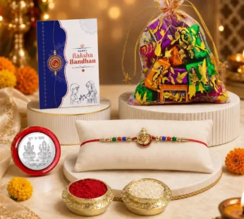Deity Multicolor Rakhi – Festive Chocolate Gift Combo for Brother | Raksha Bandhan