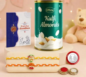 Pig, Cherry Multicolor Rakhi – Festive Choco Gift Combo for Brother | Raksha Bandhan