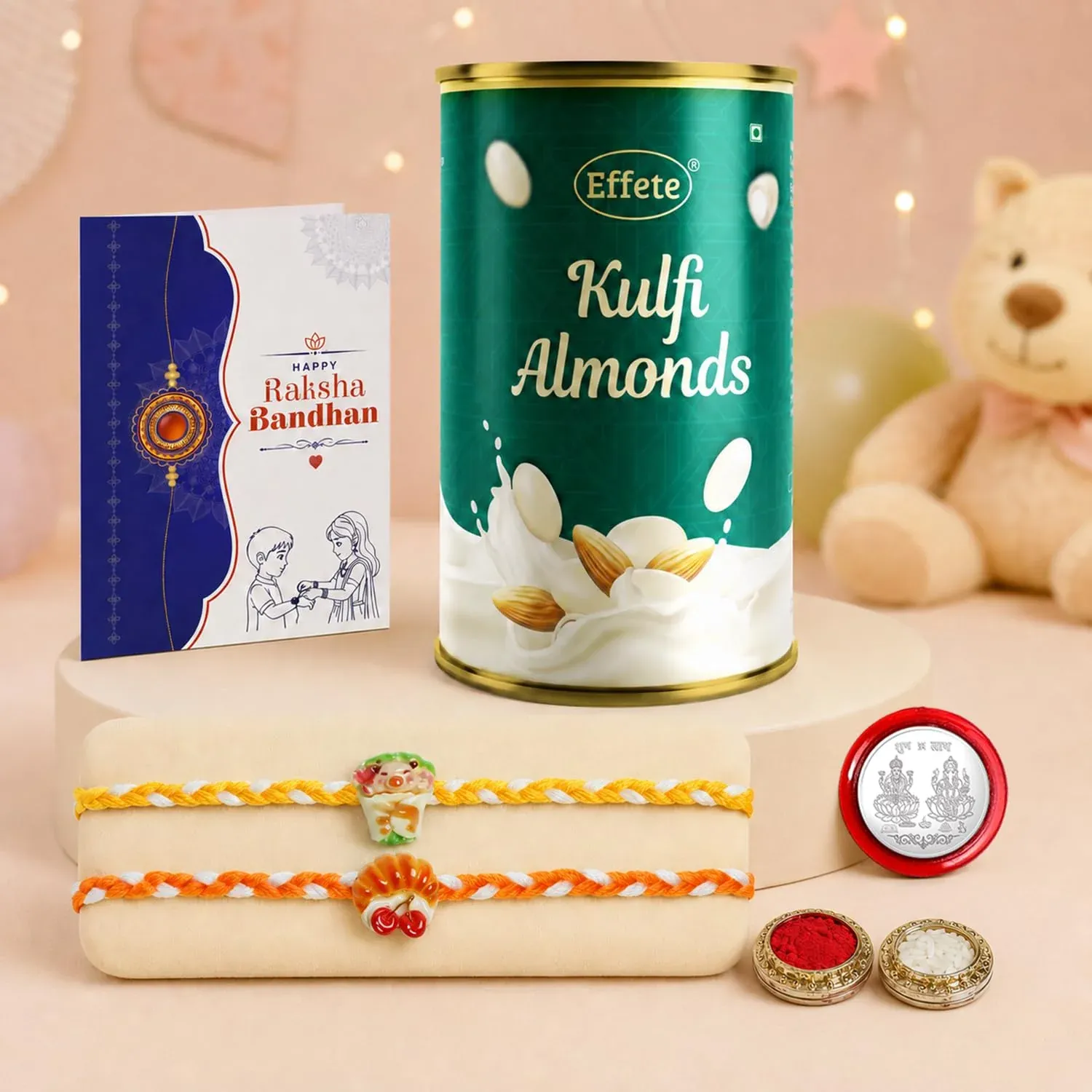 Premium Pig, Cherry Multicolor Rakhi – Festive Choco Gift Combo for Brother | Raksha Bandhan - Buy Online at Alikart