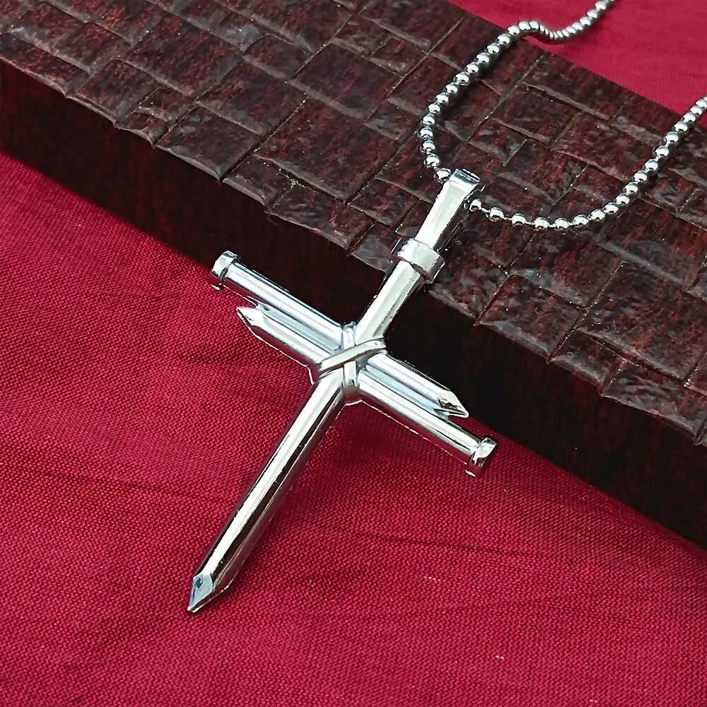 Premium Cross Necklace – Unisex Spiritual Jewellery with Timeless Design - Buy Online at Alikart