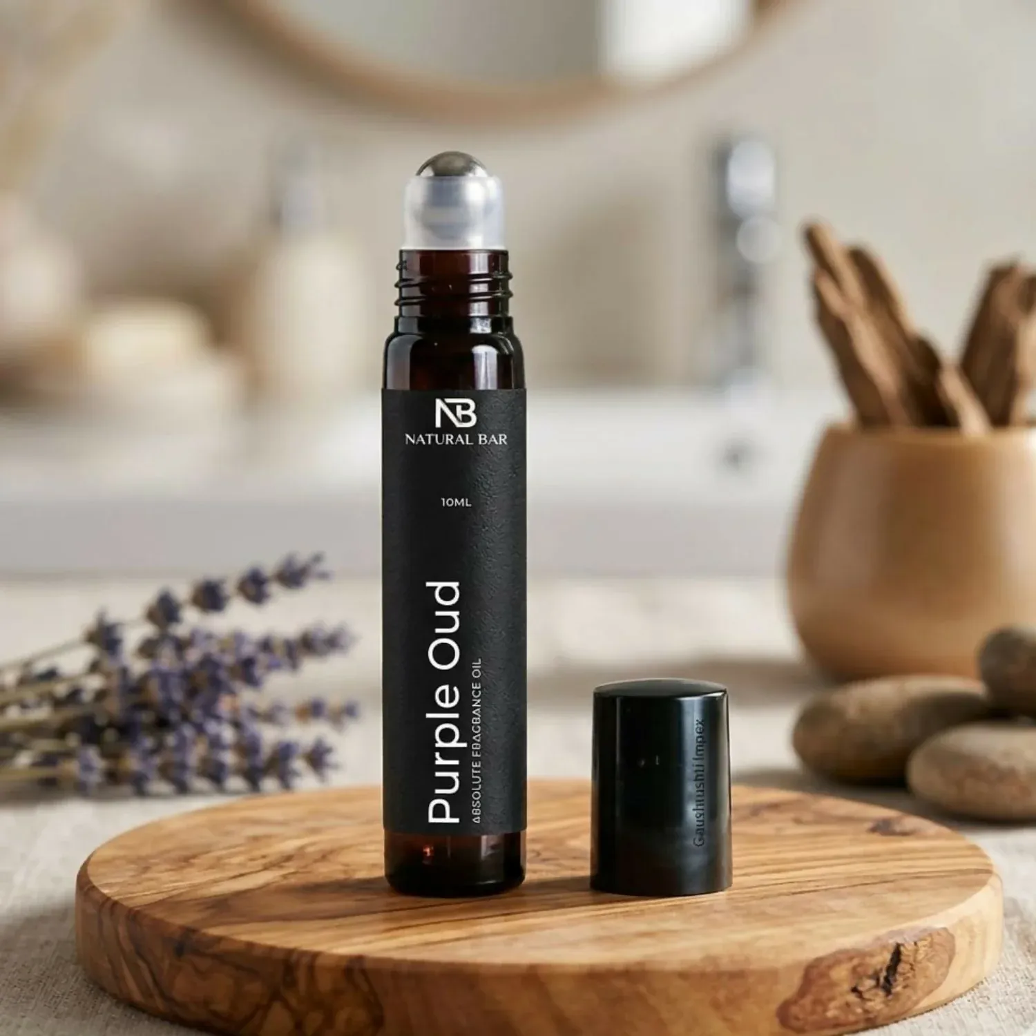 Premium Purple Oud Attar Roll-On – Long-lasting, Non-alcoholic fragrance - Buy Online at Alikart