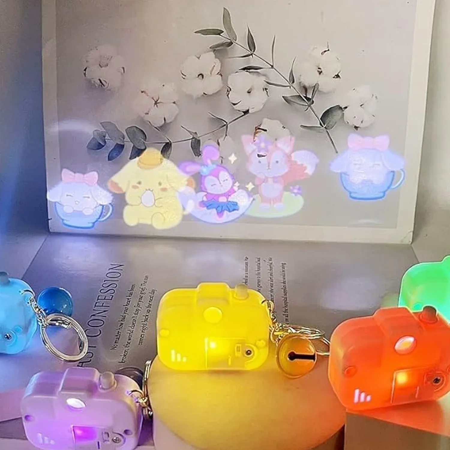 Projective Camera Keychain – Fun Rainbow Image Projector - Detailed Feature View 8