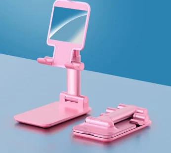 Adjustable Phone Stand – 3-Way Desk Mobile Holder with Mirror | Deskrova