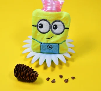 Minions Hot Water Bag – 2-Eye Design for Pain Relief | FitFuzion