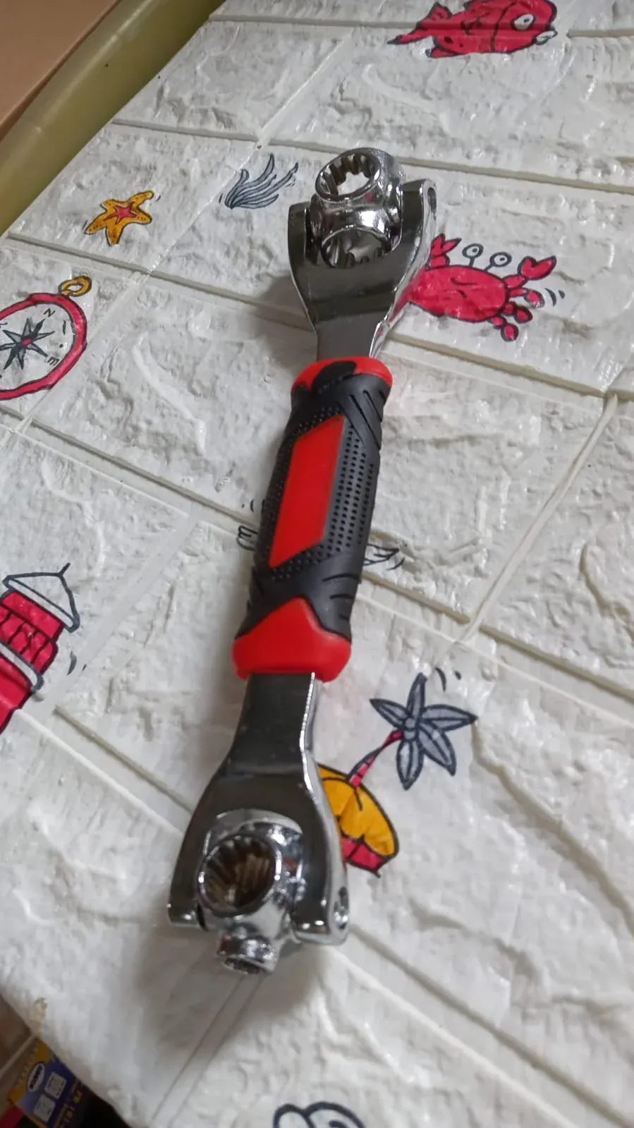 Multi-Tool Wrench – 48-in-1 Swivel Head Spanner | Velvet Wipe - Detailed Feature View 8
