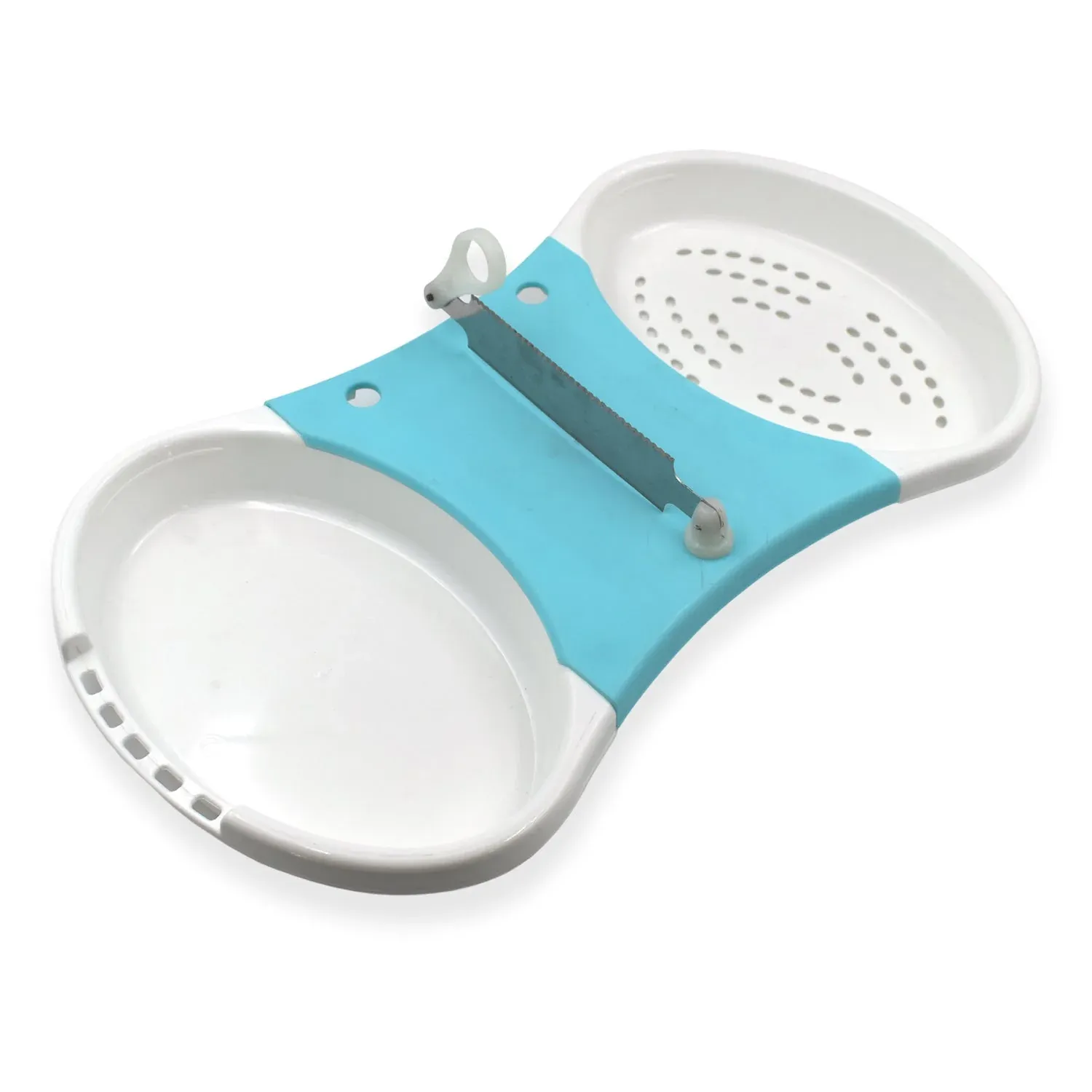 Vegetable Cutter and Washer – Adjustable 2-in-1 Kitchen Tool | Quickslice - Detailed Feature View 11