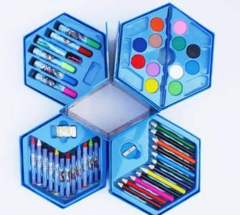 Kids Art Set 46 Pcs – Drawing & Colouring Kit