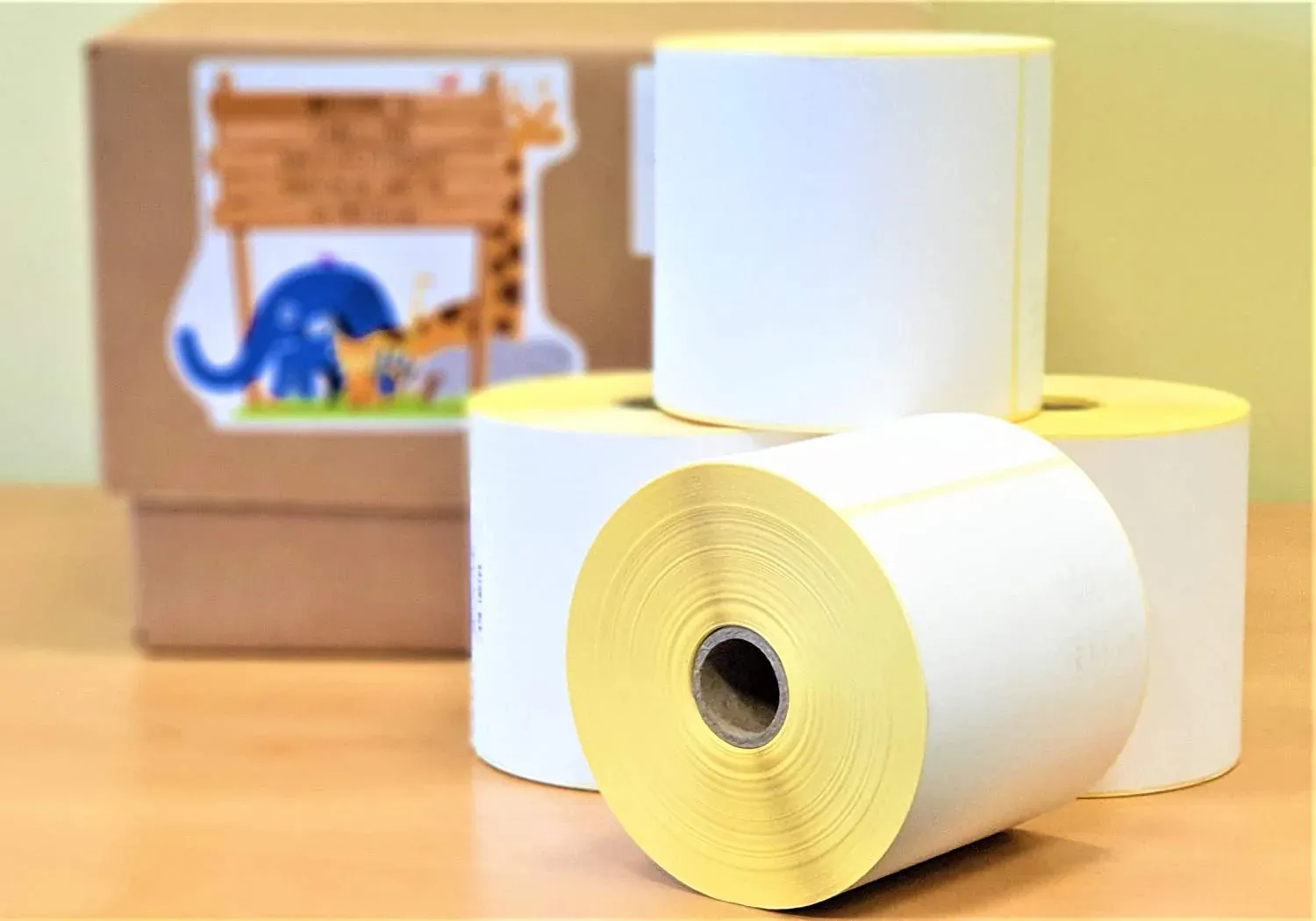 Shipping Thermal Labels 100x150mm – 400 Labels/Roll | VoltDesk - Detailed Feature View 3