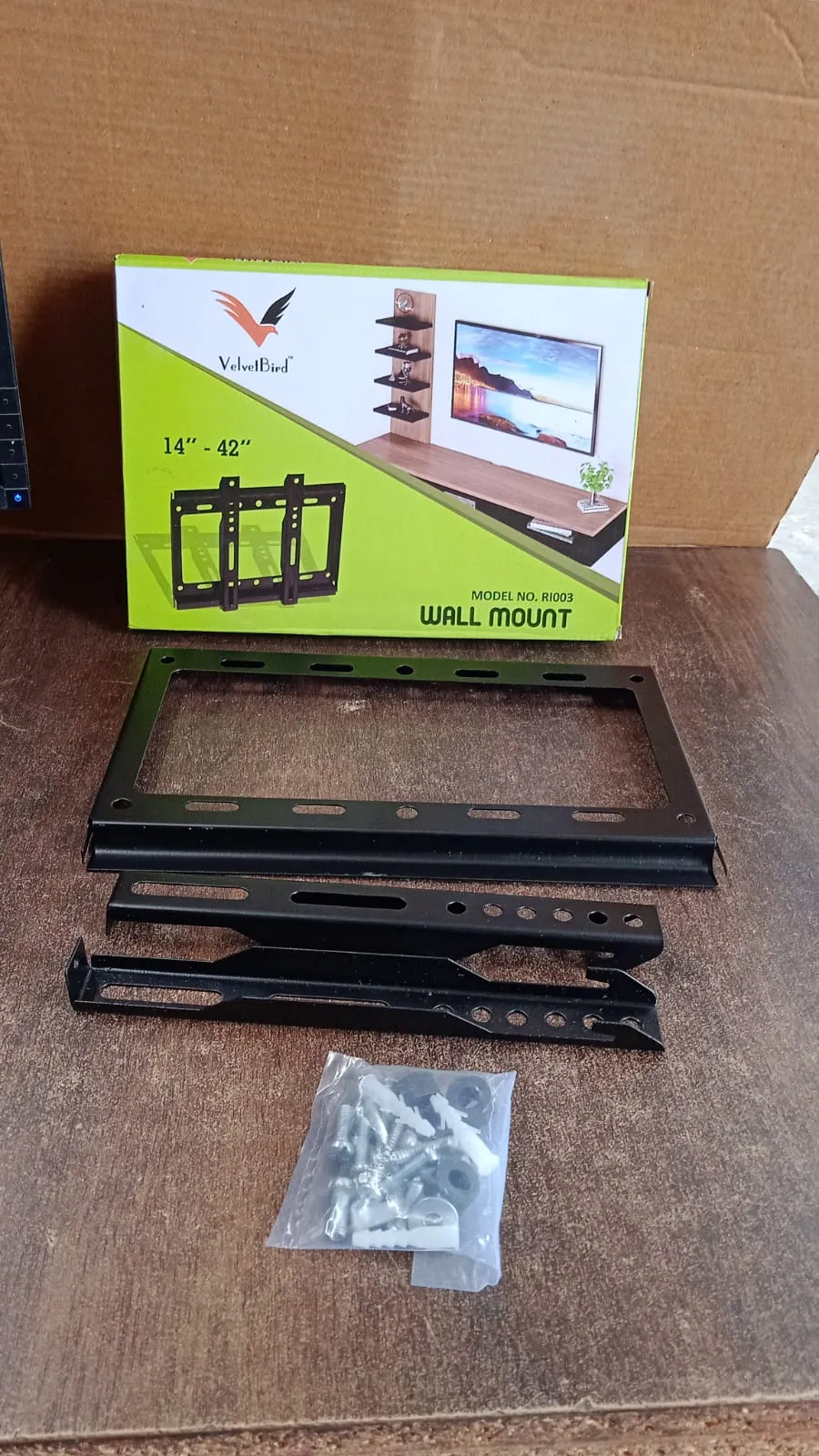 Universal TV Wall Mount – Fixed for 14-42 Inch LED/LCD | Indo Glow - Detailed Feature View 5