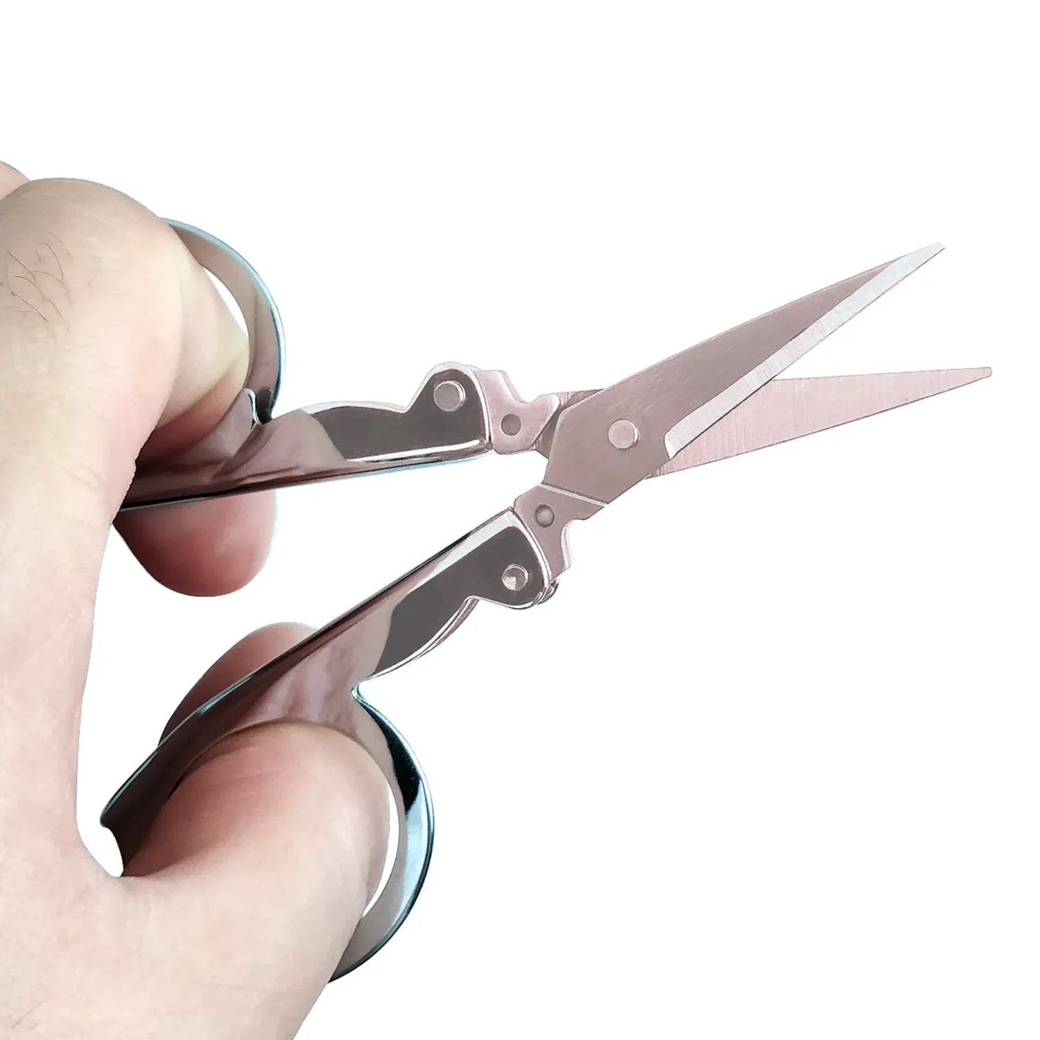 Folding Scissor 3.5inch – Portable Crafting Tool | Cisora - Detailed Feature View 1